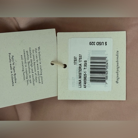 Agua Bendita wisteria wrap skirt/coverup. Size XS-S. Almost NEW with tags! - Picture 6 of 6